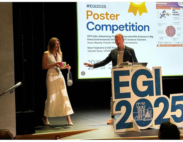 EGI Anca received award